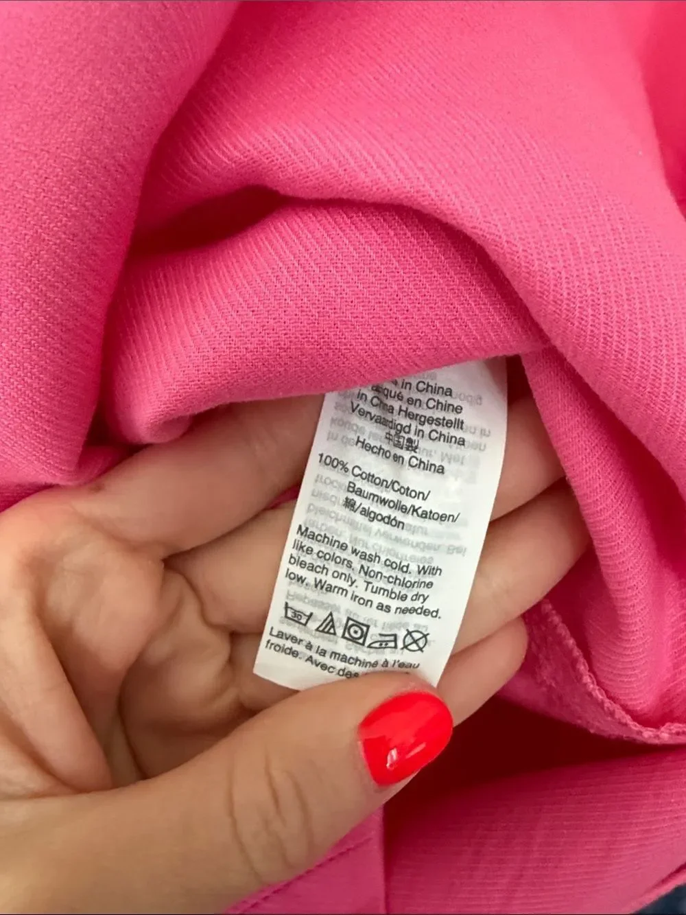 J. Crew Barbie Pink Scallop Hem Cotton Summer Pencil Skirt